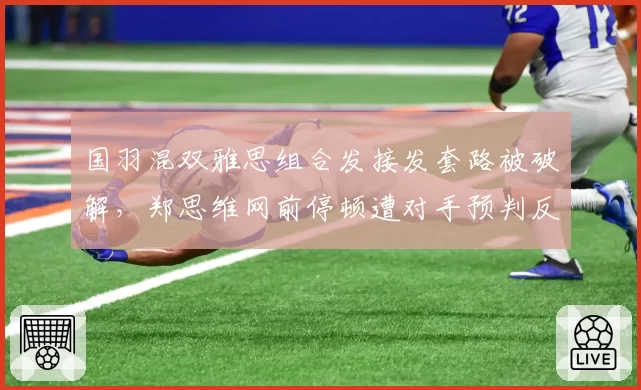 国羽混双雅思组合发接发套路被破解,郑思维网前停顿遭对手预判反制